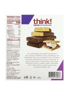 think! Think !, Protein+ 150 Calorie Bars, S'mores, 10 Bars, 1.41 oz (40 g) Each  - Image 2