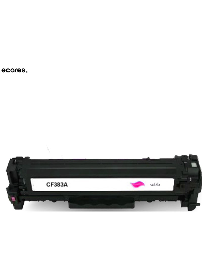 إيكاريس® خرطوشة حبر متوافقة 312A|CF383A تعمل مع HP Color LaserJet Pro M476 M476dn MFP M476dw MFP M476dnw (أرجواني) - Image 1