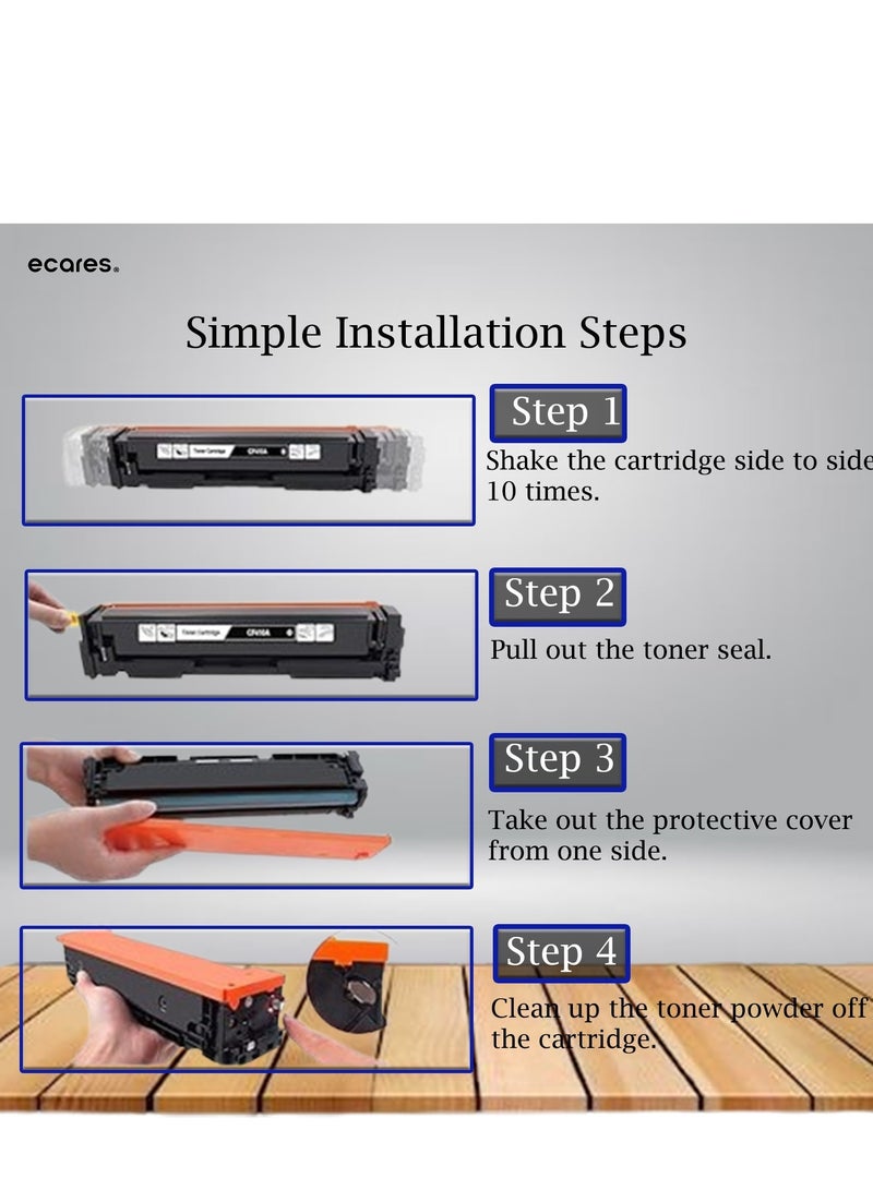 إيكاريس® خرطوشة حبر متوافقة 312A|CF383A تعمل مع HP Color LaserJet Pro M476 M476dn MFP M476dw MFP M476dnw (أرجواني) - Image 4