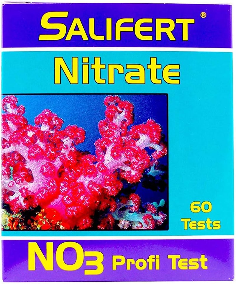 Salifert Nitrate (No3) Test Kit - Premium Liquid Aquarium Test Kit for Accurate Nitrate Measurement