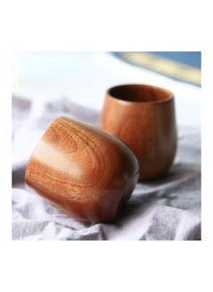 co arma Set of 4 handmade natural fir wood tea cups  - Image 3