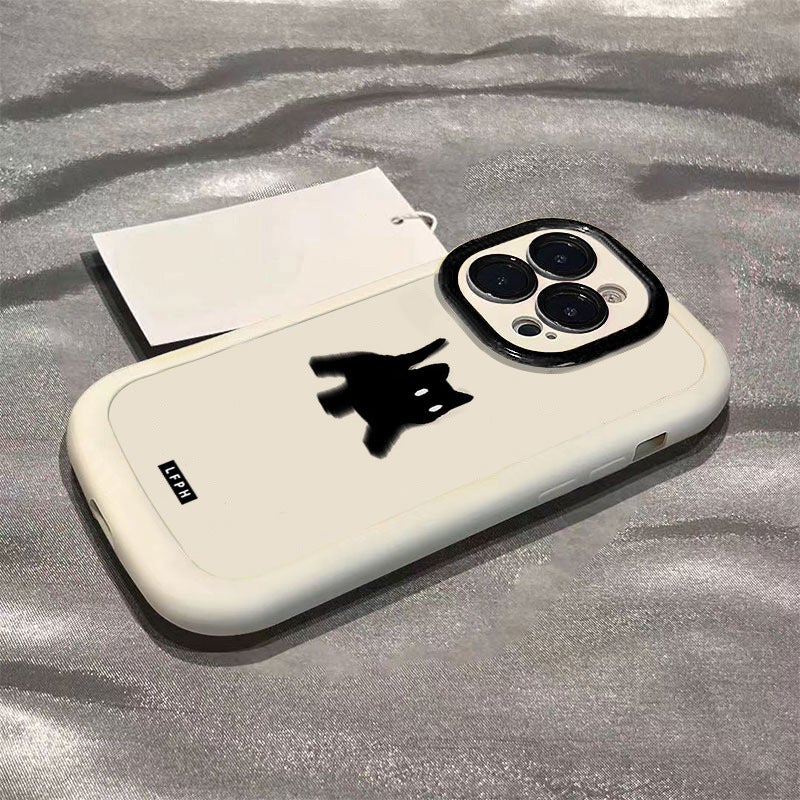 Dizzy Little Black Cat Suitable for Apple 15Promax Mobile Phone Case Iphone13 Huawei Nova12 Glory Vivoop - Image 3