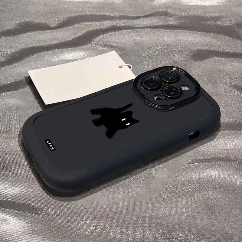 Dizzy Little Black Cat Suitable for Apple 15Promax Mobile Phone Case Iphone13 Huawei Nova12 Glory Vivoop - Image 4