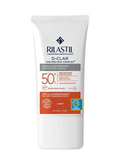 Rilastil D Clar Uniforming Cream Light Color (Spf +50) 40Ml - pzsku/ZDEA7638FA32C31D8EB6AZ/45/_/1739651332/aa00d91d-1d86-41ef-80e4-bbed879238bf