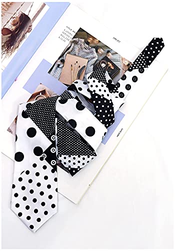 C-ZOFEK Jim Cosplay Tie for Anime Costume Accessary (Black) - Image 2