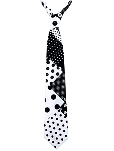 C-ZOFEK Jim Cosplay Tie for Anime Costume Accessary (Black) - Image 1