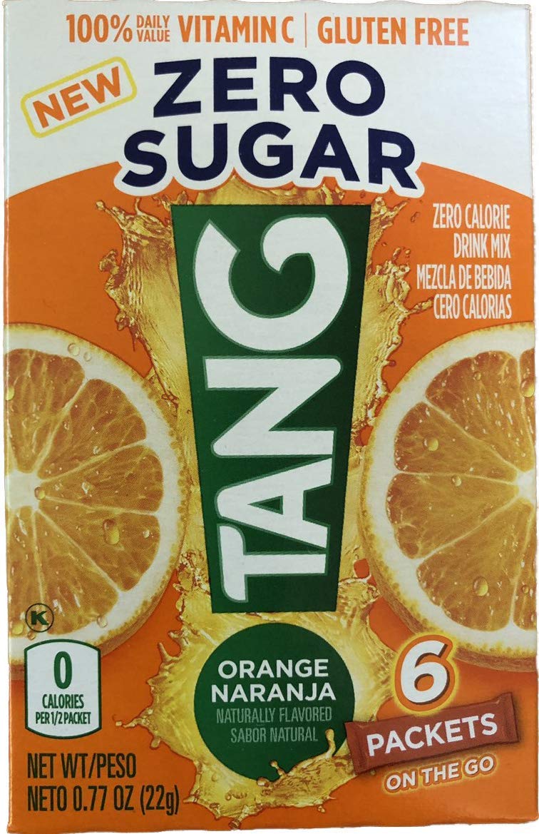 Tang On The Go Orange Naranja Vitamin C Drink Mix 6 easy open packets Pack of 4 - Image 3