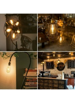 6pcs E27 Edison Bulb, Amber Glass, LED Filament Bulb 4W ST64, Warm Light - pzsku/ZDEA78D4EFBA4EA91D821Z/45/_/1713174496/5687dbe9-bb2b-46cb-9ebf-f70341f8fa69