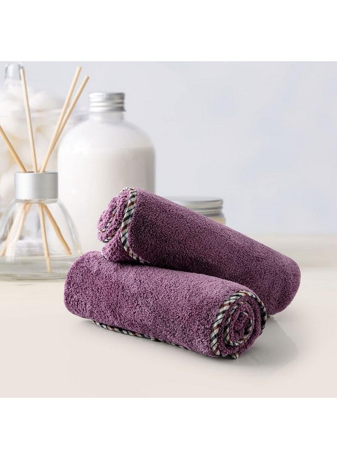 SPREAD SPAIN Microfiber Hand Towels | Set of 2 | Super Soft & Highly Absorbent | 360 GSM | Hand Towel for Gym & Workout Towels | Hanging Loop | 40x60cm (Fashion Fruit) - Image 1