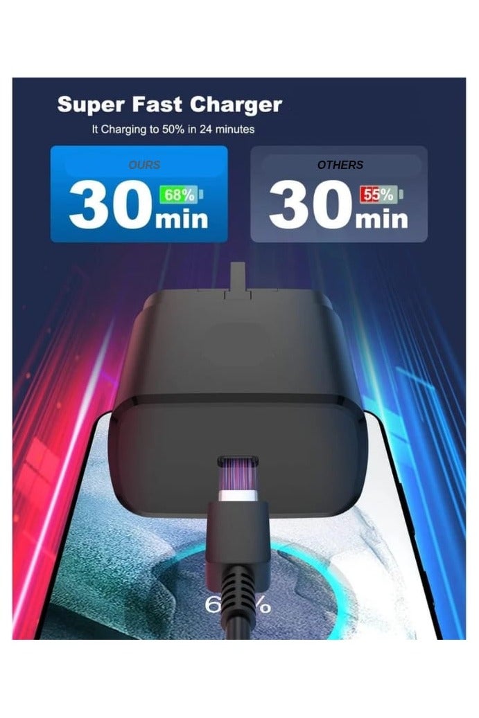 Super Fast Charger Type-C Adapter Plug – High-Speed Charging for Android & iOS Devices | Universal USB-C Fast Charger for Phones & Tablets  - Image 2