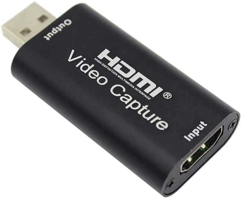 PDAPTMAG 4K Video Capture Card, HDMI to USB Capture Card 1080P for Streaming, Recording, Gaming, Compatible with Nintendo Switch, PS5, Xbox - Image 1