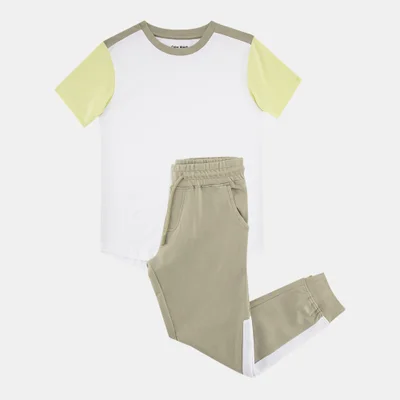 Sun and Sand Sports Kids' T-Shirt and Joggers Set