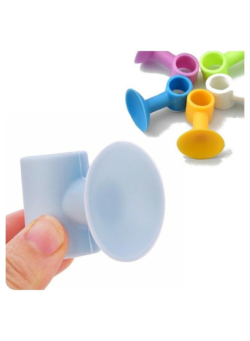 Silicone Door Stoppers 5 Pieces Random Colors