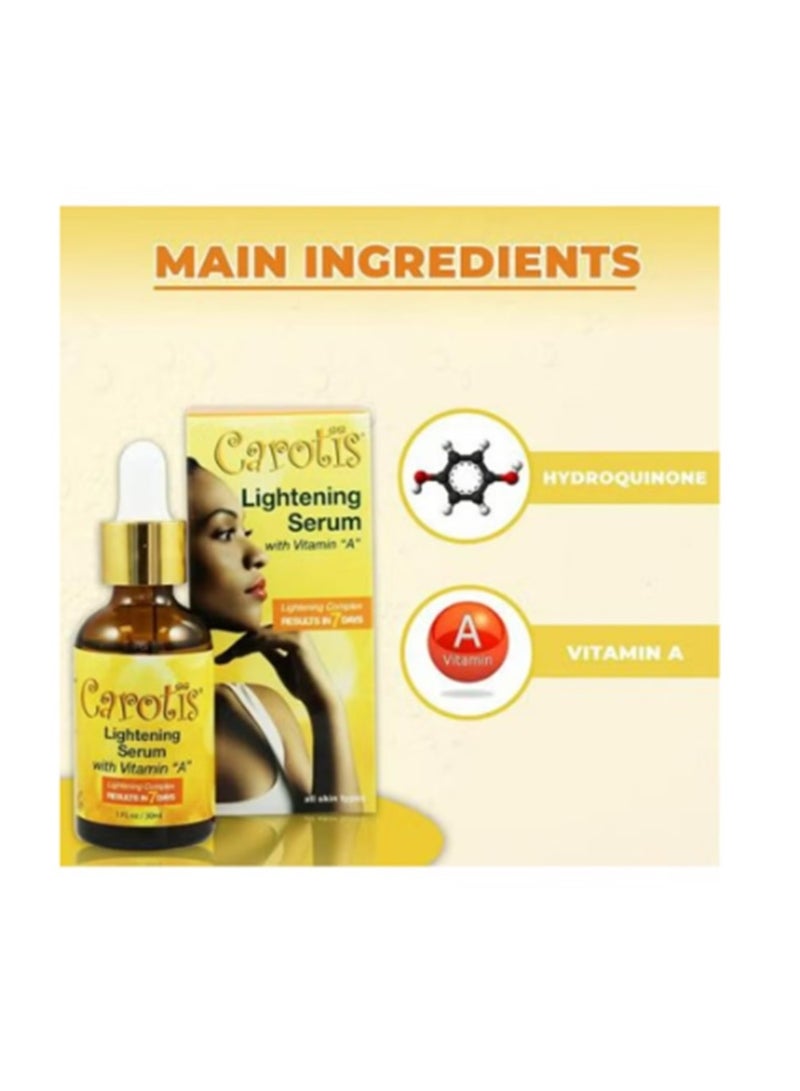 CAROTIS Lightening Serum Results in 7 Days 30 ML - Image 2