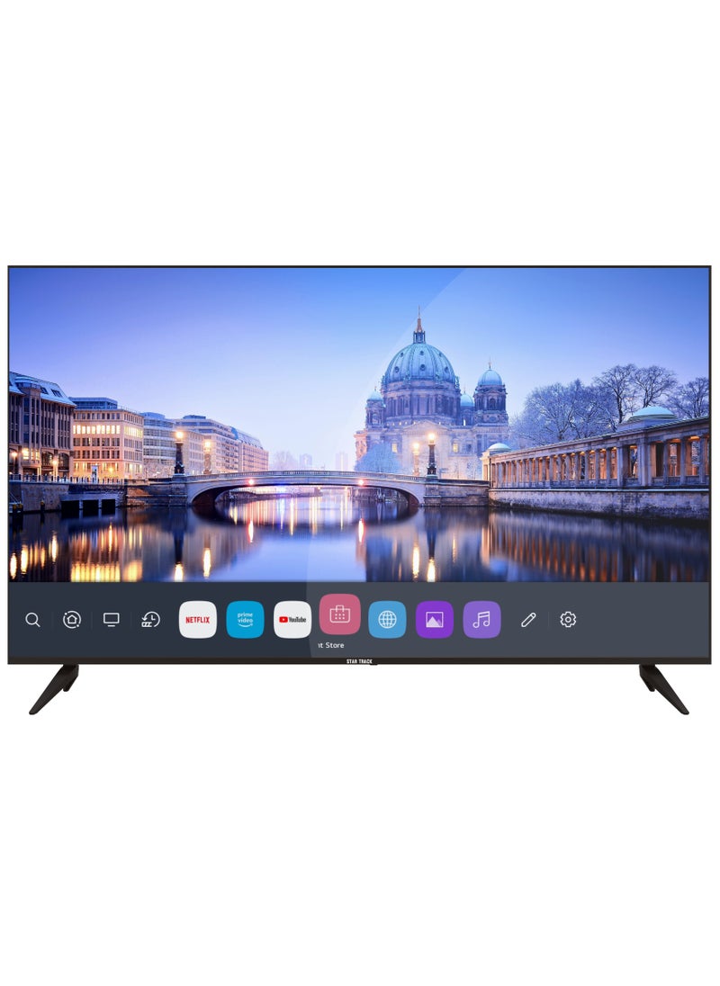 STAR TRACK 60" 4K Smart TV | webOS Hub, Magic Remote, Bluetooth, Netflix, YouTube, Satellite Receiver  - Image 2