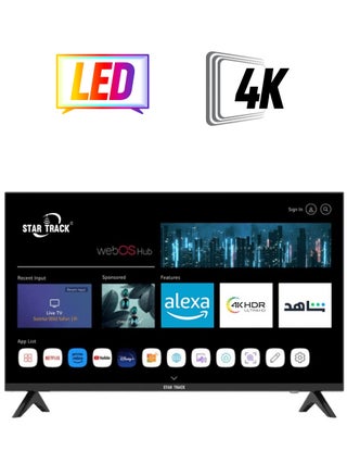 STAR TRACK 60" 4K Smart TV | webOS Hub, Magic Remote, Bluetooth, Netflix, YouTube, Satellite Receiver - pzsku/ZDEA7DF3054DC5B4F342EZ/45/1749037150/39b8eb8a-664e-4a9d-9e3a-711ab1c72a2a