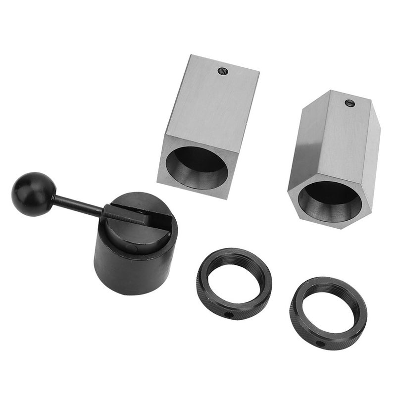 5C Collet Block Set Hex Square Rings & Collet Closer Holder For Milling Machines Lathes - Image 2