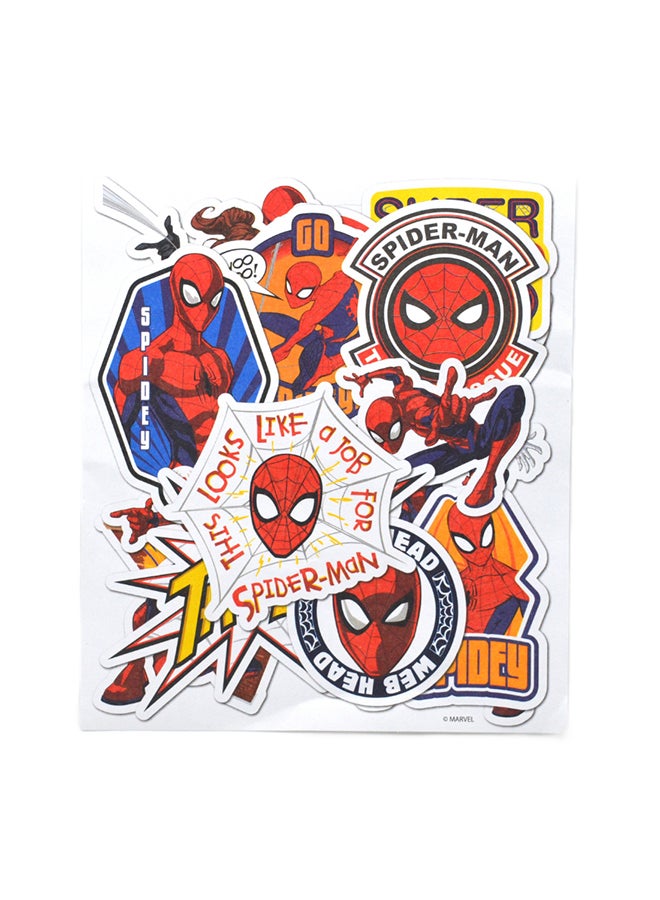 Marvel Spider Man Glow in the Dark Vinyl Stickers | 18 Reusable Fun & Decorative Stickers | Self-Adhesive Stickers For Kids | Age 3+ - Image 4
