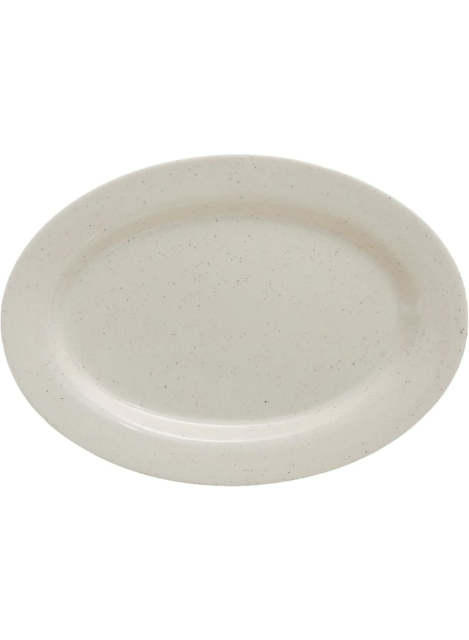 Moments Light Stone Oval Surface Tray, 23 Cm Size - Image 2