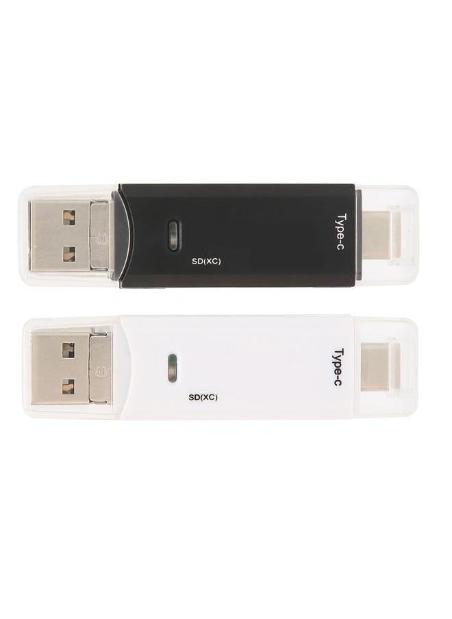 Thoraya Multifunctional 3-in-1 USB2.0+Micro+Type-C high-speed card reader universal card reader for mobile phones and computers  - Image 4