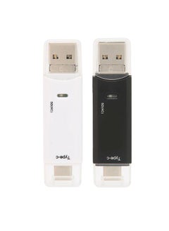 Multifunctional 3-in-1 USB2.0+Micro+Type-C high-speed card reader universal card reader for mobile phones and computers