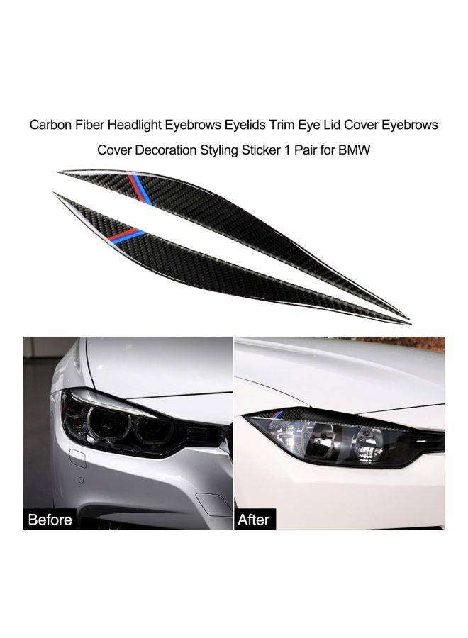 NIBEMINENT Headlight Styling Sticker For BMW F30/F31/F32/F33/F34 (2012-2020) - Image 3