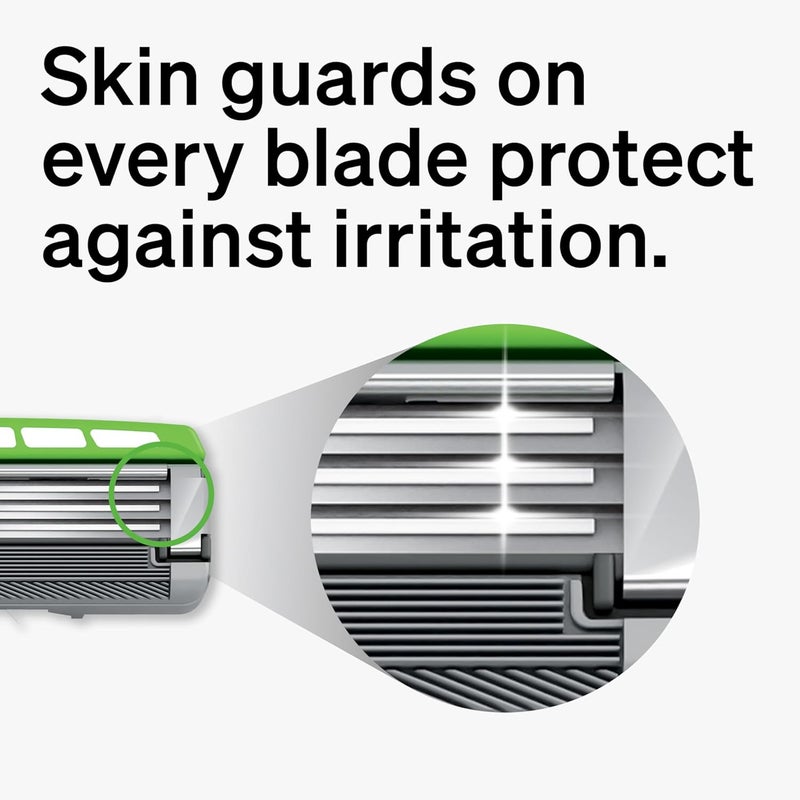 schick Hydro Ultra Sensitive Razors for Men | 3-Blade Mens Razors for Shaving Sensitive Skin, 1 Mens Razor Handle with 4 Razor Blades Refills - Image 4