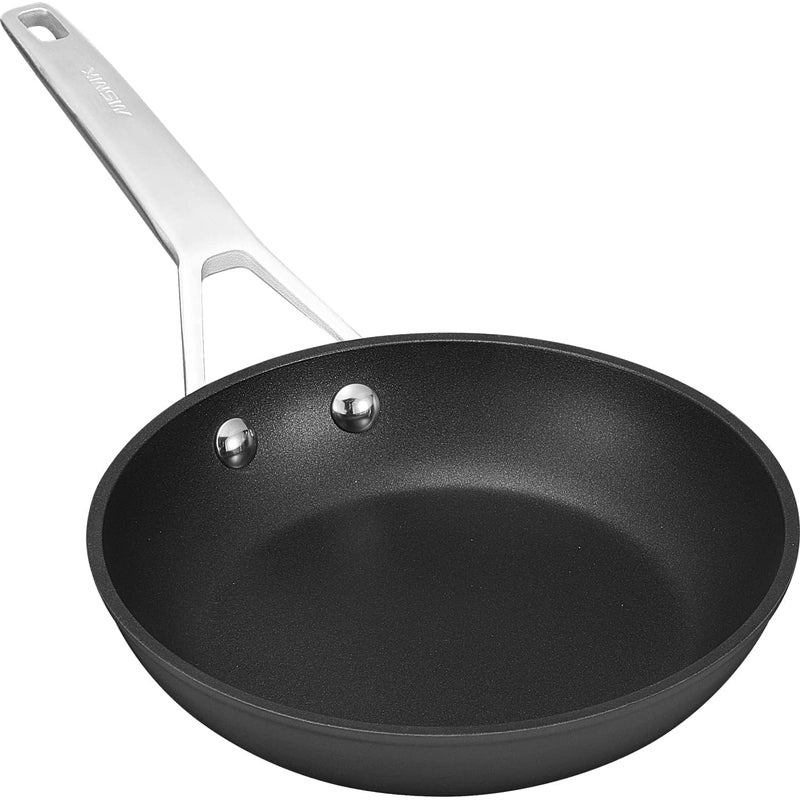 MsMk 7 inch Small Frying Pan, Carbonize also Nonstick Omelette Pan, PFOA Free Non-Toxic, Scratch-resistant, Induction Egg skillet, for Induction, Ceramic and Gas Cooktops - Image 1