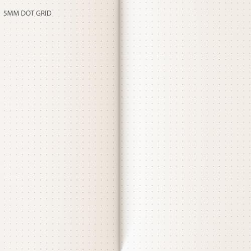 LAURET BLANC A5 Dot Grid Notebook Journal- 160 Pages, 90 GSM Natural Shade, Paperback (Never Give Up) - Image 4