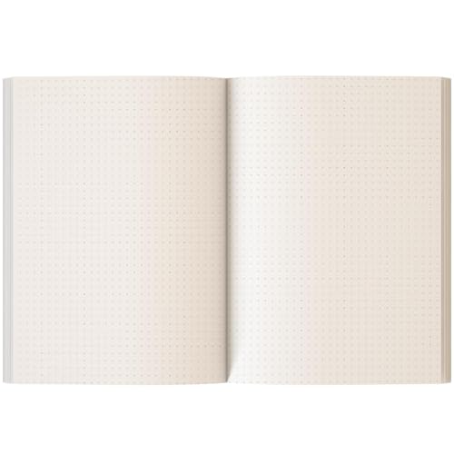 LAURET BLANC A5 Dot Grid Notebook Journal- 160 Pages, 90 GSM Natural Shade, Paperback (Never Give Up) - Image 3