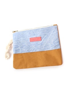 Perky Women's linen envelope clutch bag - Multicolor  - Image 1