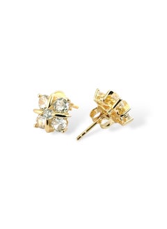zilara Sparkling Cluster Stud Earring  - Image 2