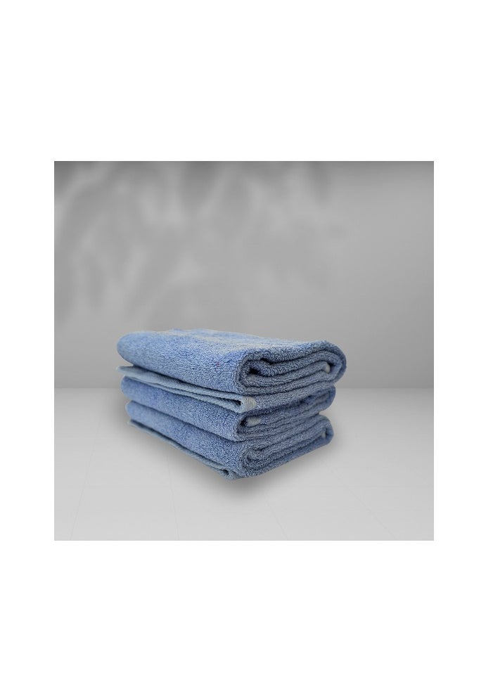 HAMMAM Towel 100% Cotton From Hammam Home 50*100 Color light blue 