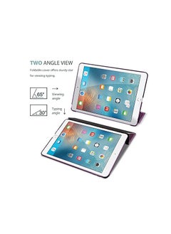 Procases iPad Air (3rd Gen) 10.5" 2019 / iPad Pro 10.5" 2017 Case, Ultra Slim Lightweight Stand Smart Case Shell with Translucent Frosted Back Cover for Apple iPad Air (3rd Gen) 10.5" 2019 –Purple  - Image 2