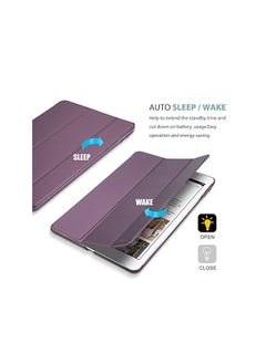 Procases iPad Air (3rd Gen) 10.5" 2019 / iPad Pro 10.5" 2017 Case, Ultra Slim Lightweight Stand Smart Case Shell with Translucent Frosted Back Cover for Apple iPad Air (3rd Gen) 10.5" 2019 –Purple  - Image 3