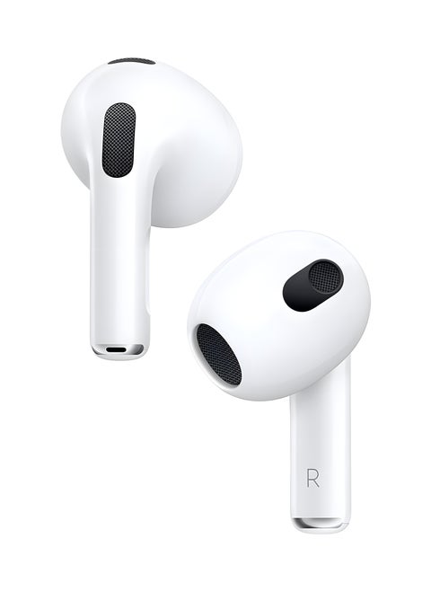 Wireless Earbuds Earpods Bluetooth In-Ear True Wireless Stereo Bluetooth Earphone Air pod TWS with wireless charging case Airp𝖔𝖉𝖘 Compatiable for Android & Apple (Airpods 3rd Gen) (White)