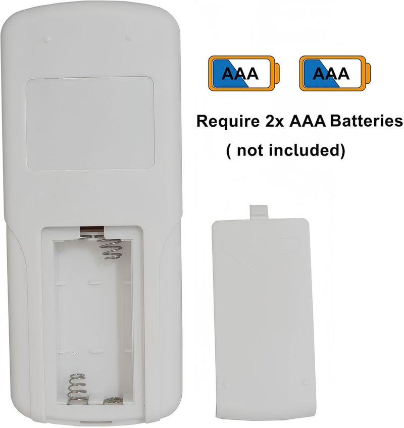 uehba Replacement Remote Control for Daewoo Window Air Conditioner Remote Controller 311009R500 DWC-058RL DWC-055RL DWC-063RL - Image 5