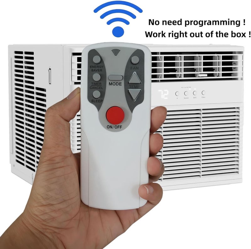 uehba Replacement Remote Control for Daewoo Window Air Conditioner Remote Controller 311009R500 DWC-058RL DWC-055RL DWC-063RL - Image 3