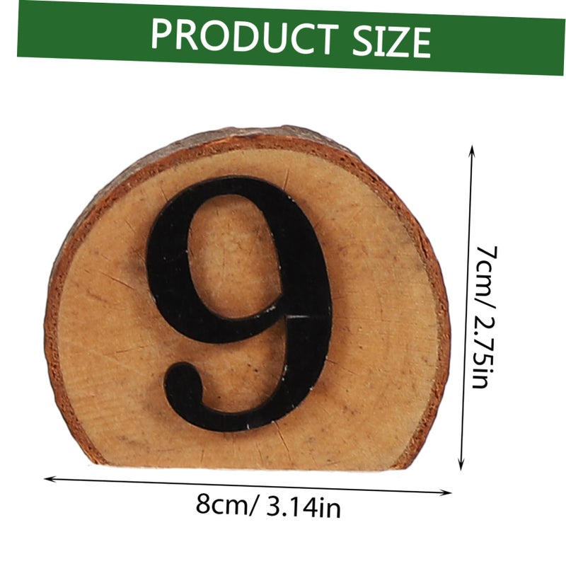 Break Resistant Table Number Signs Set For Wedding Banquet And Restaurant Centerpieces - Image 3