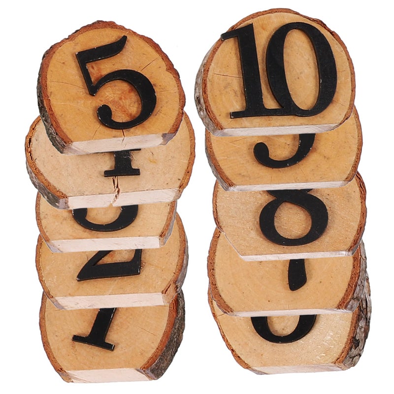 Break Resistant Table Number Signs Set For Wedding Banquet And Restaurant Centerpieces - Image 2