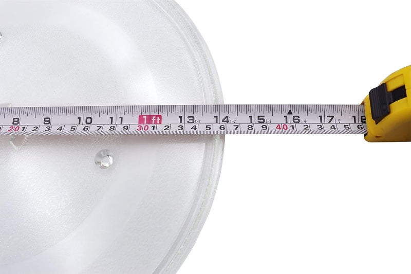 METER STAR صحن دوار زجاجي للميكروويف من METER STAR مقاس 14-1/8 بوصة، مناسب لسامسونج DE74-20002B وDE74-20002A وDE7420002 و1150157 وMC7698W وME1460SB وMG14H3020CM وMG7980W وMS1470WA وPS4234950، طبق طهي للميكروويف 36 سم. - Image 2
