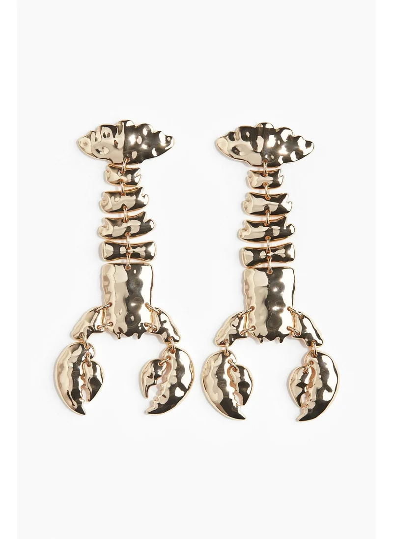 H&M Crayfish-shaped earrings