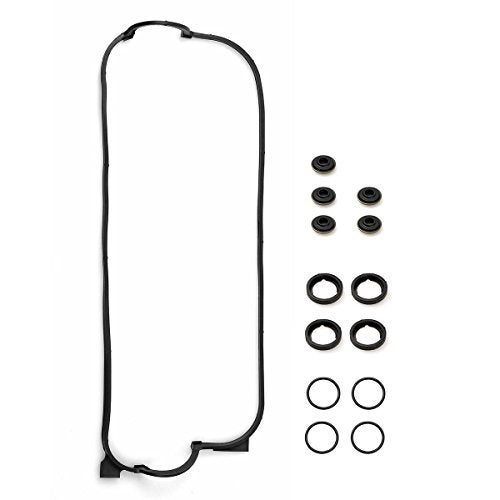 Vincos Engine Valve Cover Gasket Set w/Spark Plug Tube Seals and Grommets 12341PT0000 VS50365R VCHO012 036-1791 Compatible with Accord 156CC 90-93 F22B2 94-97 Odyssey 95-97 Prelude F22A1 93-96 2.2L - Image 2