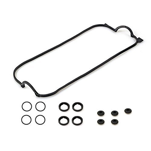 Vincos Engine Valve Cover Gasket Set w/Spark Plug Tube Seals and Grommets 12341PT0000 VS50365R VCHO012 036-1791 Compatible with Accord 156CC 90-93 F22B2 94-97 Odyssey 95-97 Prelude F22A1 93-96 2.2L - Image 4