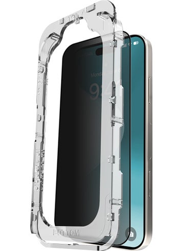 BUFF iPhone 16 5d Privacy Easyfit Ghost Screen Protector - Transparent  - Image 3