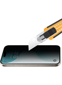 BUFF iPhone 16 5d Privacy Easyfit Ghost Screen Protector - Transparent  - Image 5