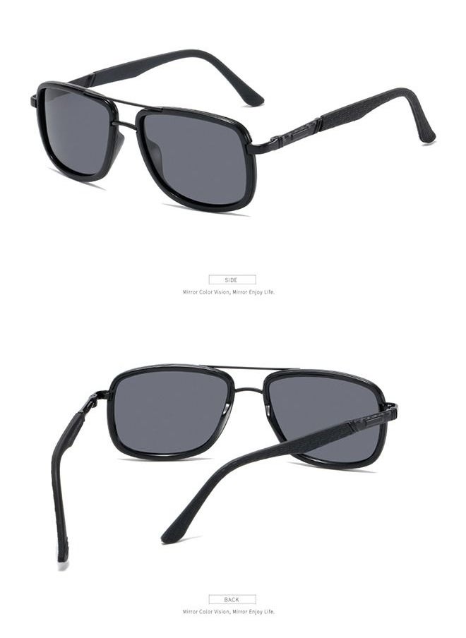 Sharpdo - TR polarized Men's Square Sunglasses - Image 1