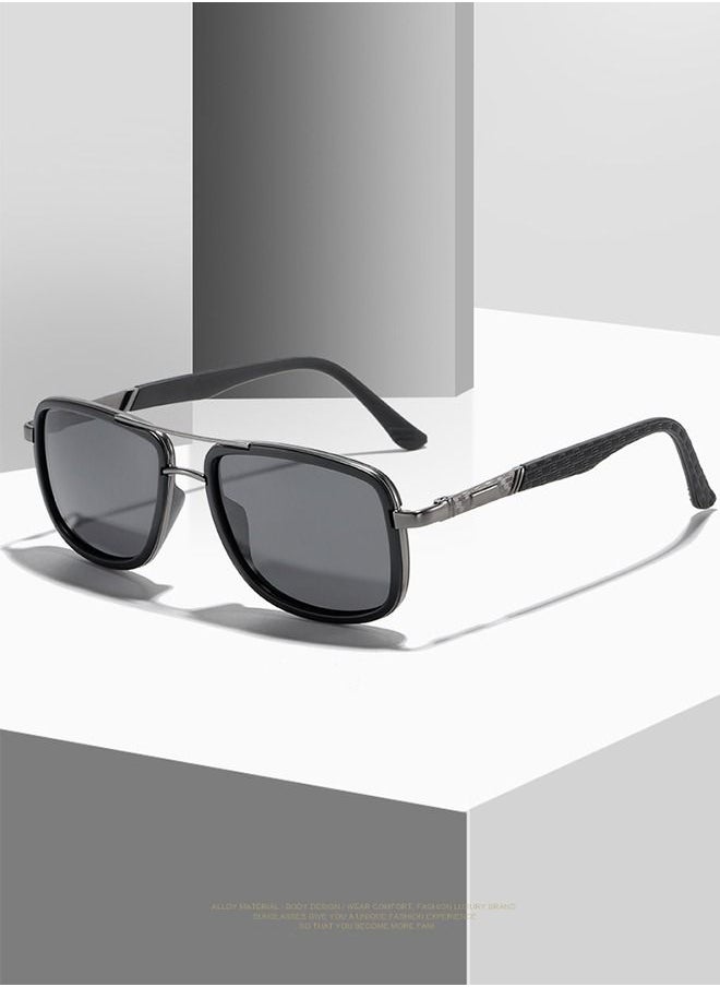 Sharpdo - TR polarized Men's Square Sunglasses - Image 1