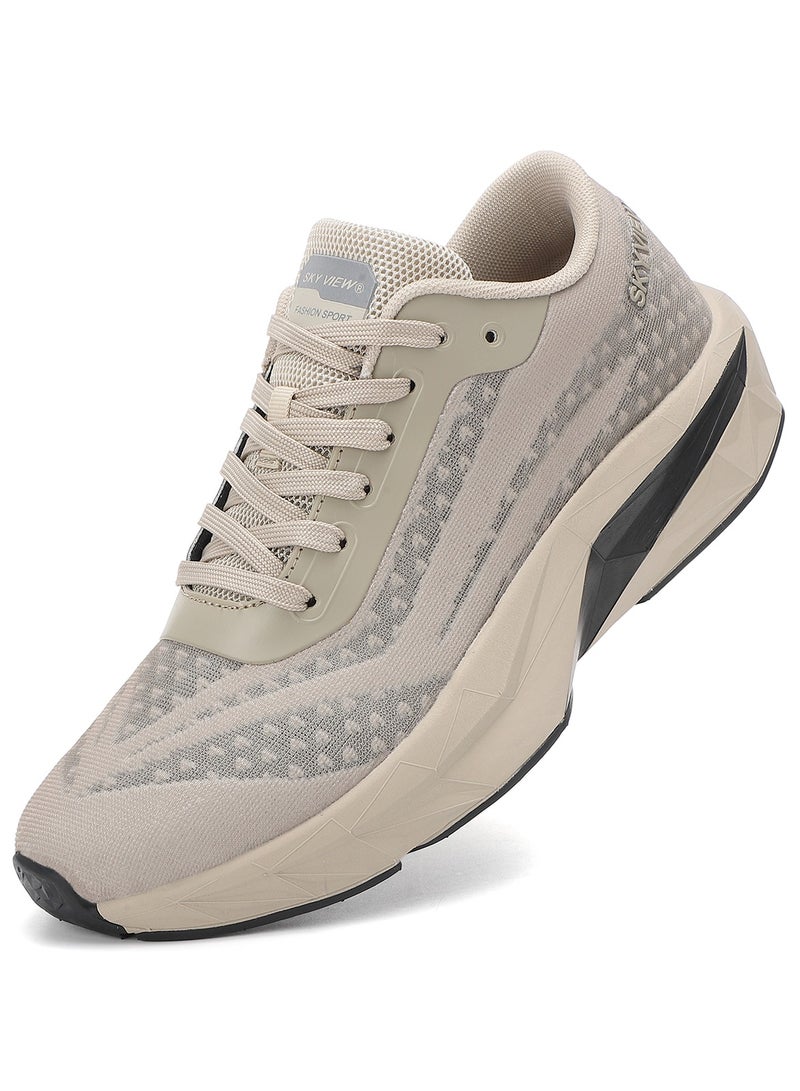Sky View Sky View Men's Running Shoes Walking Tennis Platform Shoes For Men Active Athletic Gym Workout Jogging Comfortable Cushioning Sneakers With Anti-slip Sole  - Image 3