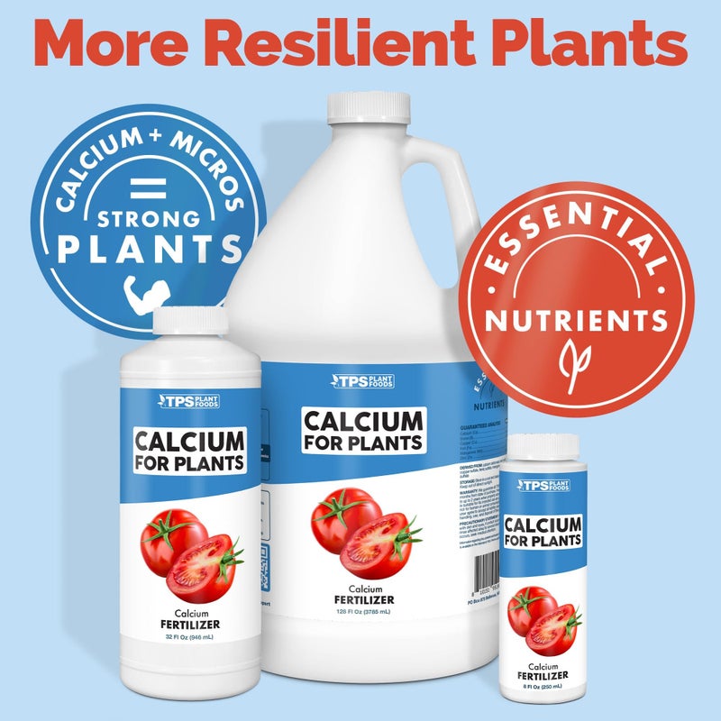 TPS NUTRIENTS Calcium for Plants â€“ Liquid Calcium Fertilizer to Support Healthy Growth & Help Prevent Common Calcium Deficiencies, 8 oz - Image 3